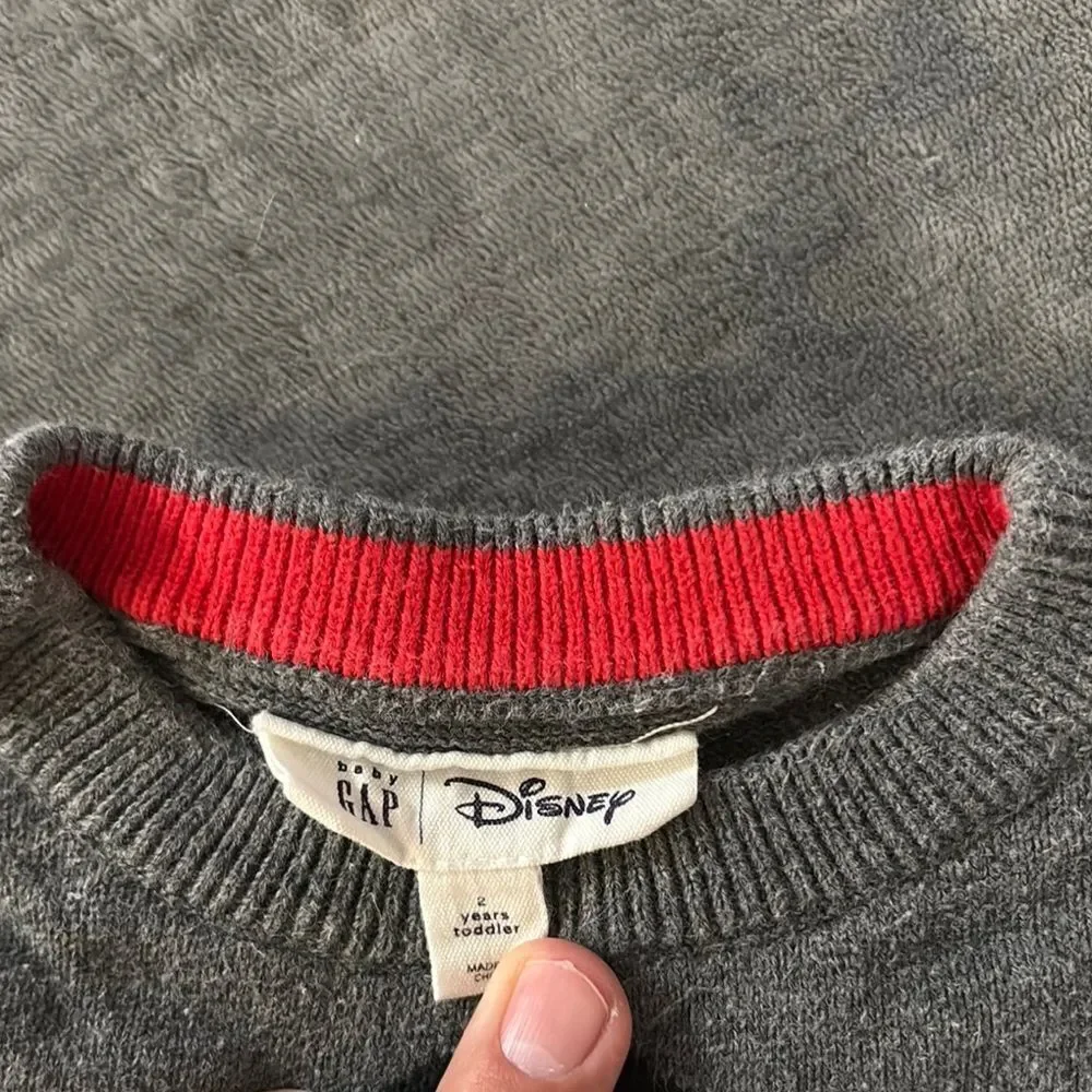 Disney Gray Mickey Mouse BABY GAP Sweater